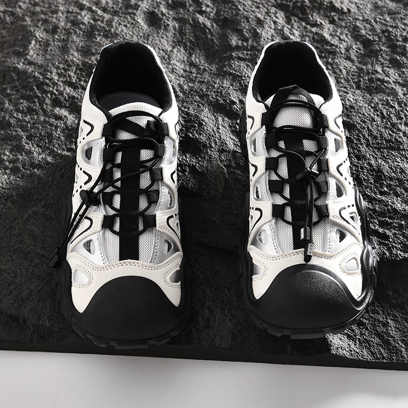 情侣款!镂空设计!夏季男女户外登山徒步轻便软底透气运动休闲鞋