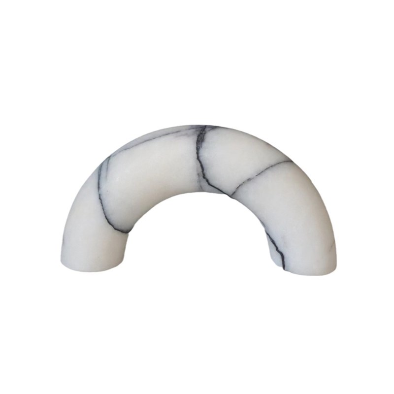 现代简约香雪梅拱门三件套几何桌面摆件样板房书房办公室软装饰品