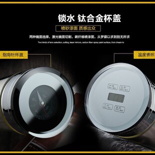 礼品玻璃杯水晶双层真空镀银茶杯大容量男女商务保温杯子