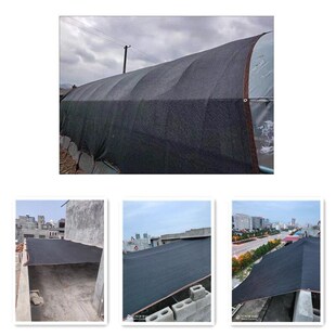 方厂房晴加密防尘网好盖土网黑色楼顶隔热工地扣打遮阳网园林包边