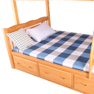 磨毛学生宿舍床单单件150*230cm单人1.2米床上下铺儿童加厚