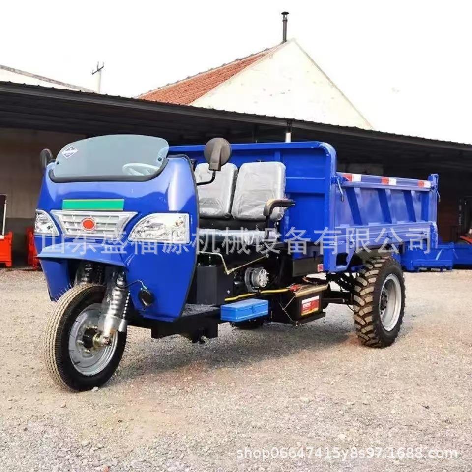 直发18自马力柴油农用三轮车 工程卸重2-载2273吨运轮粮三车