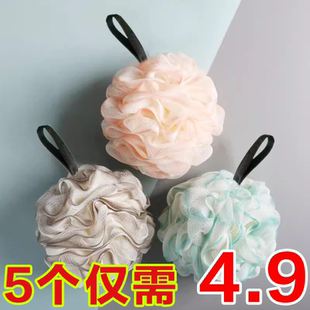 大号洗澡沐浴球泡澡球浴花可爱搓澡搓背起泡洗浴用品沐浴花洗澡巾