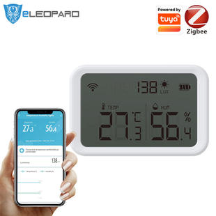 报警器远程控制调节 tuya智能 ZigBee智能温湿度光照度传感器