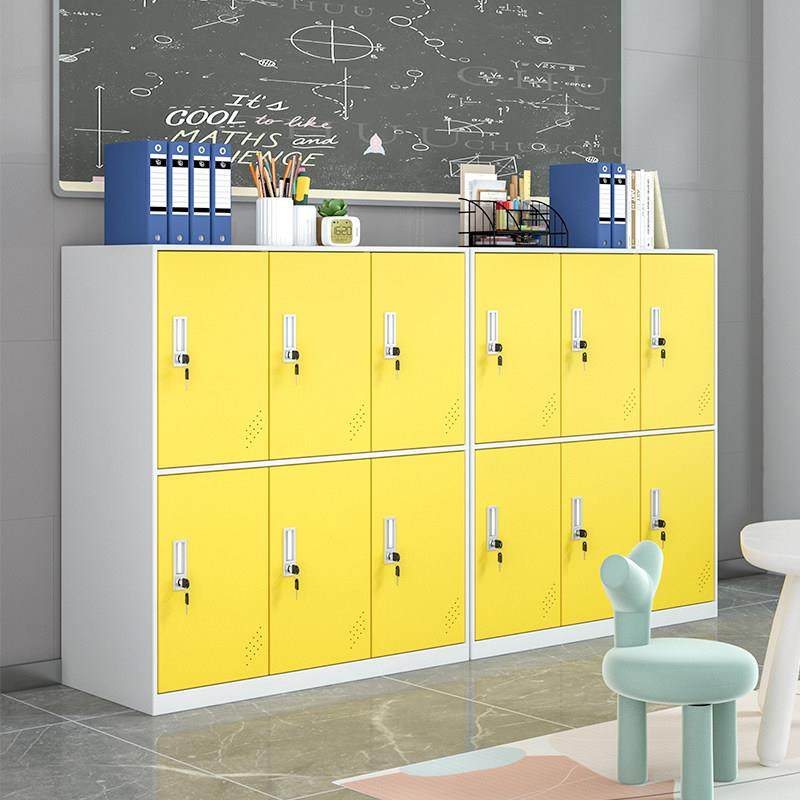 员工更衣柜学生教室书包柜多门彩色鞋柜健身房储物柜钢制带锁收纳,商业/办公家具,更衣柜,淘宝优惠券,粉丝福利购,淘宝优惠卷