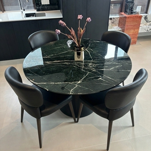 CMEIHOME意式极简餐椅家用2026新款轻奢高级感餐桌椅岛台靠背椅子