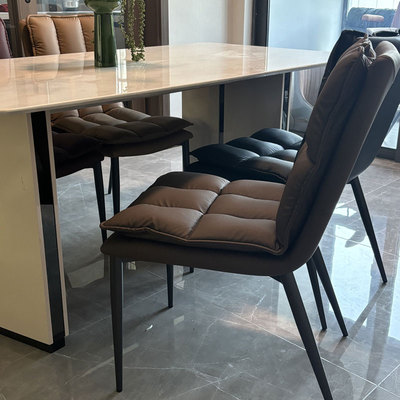 CMEIHOME意式轻奢高级感餐椅