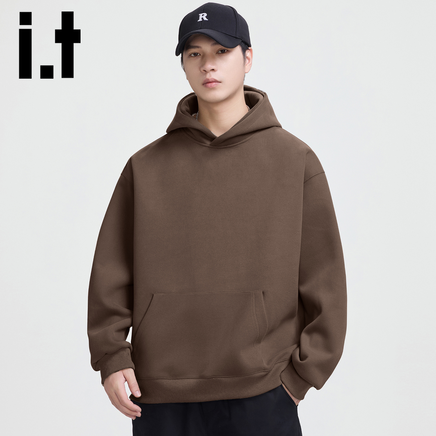 itizzue重磅高品质男士连帽卫衣