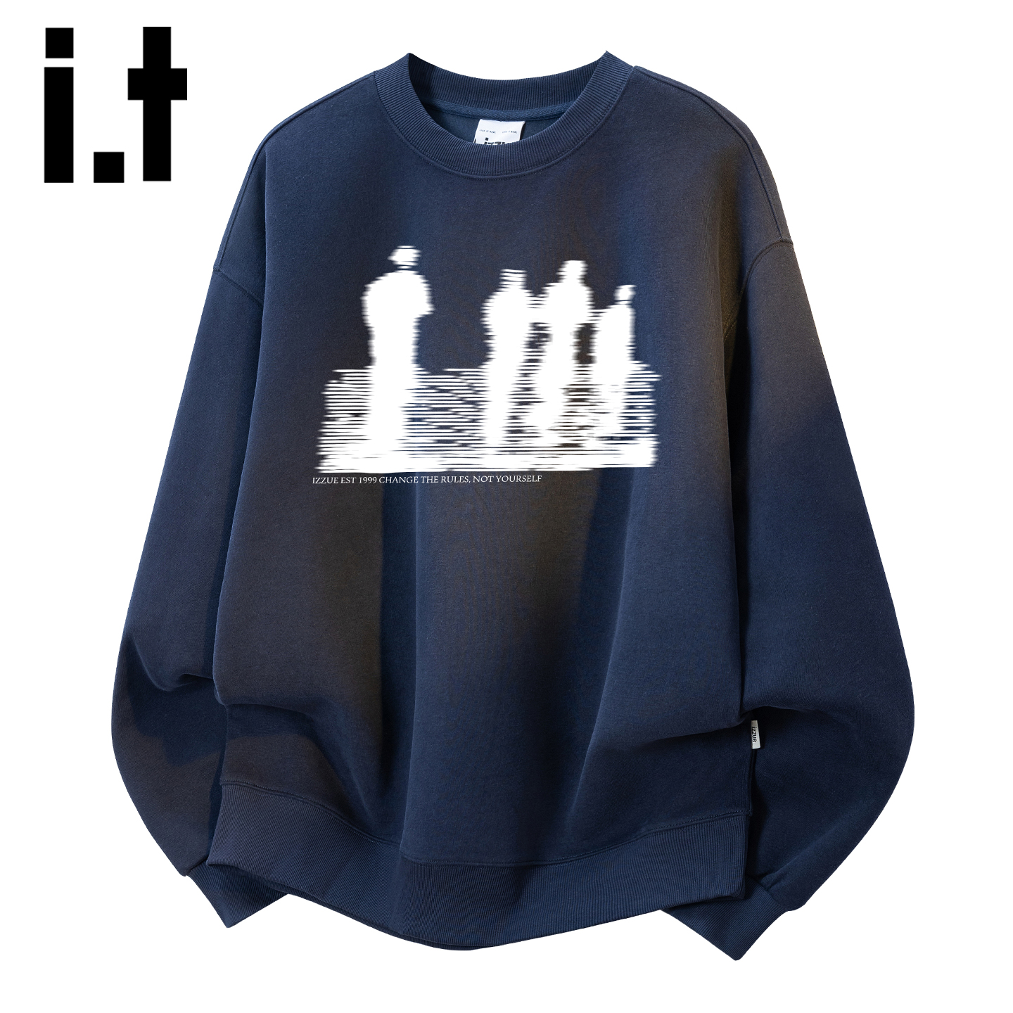 itizzue潮牌重磅纯棉圆领卫衣