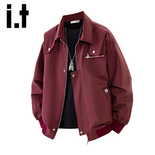 itizzue美式复古夹克外套男士
