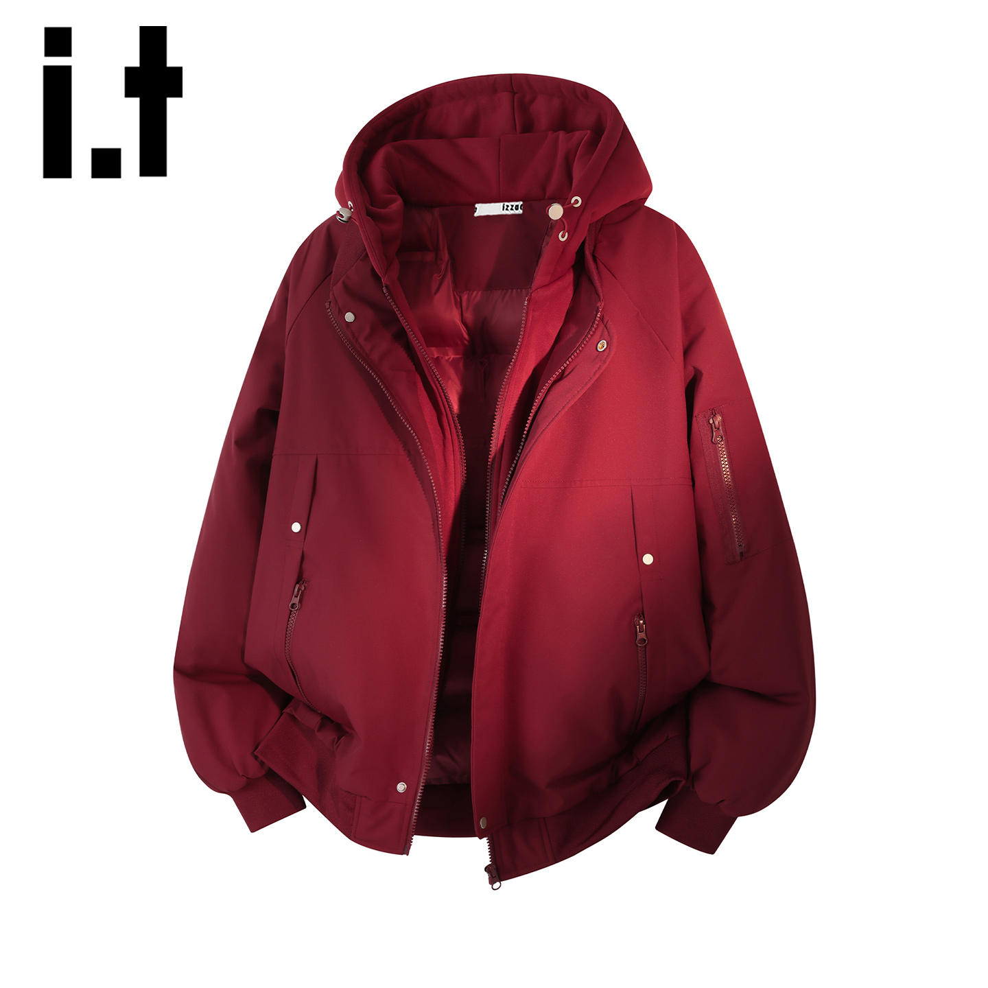 itizzue潮牌复古保暖棉衣