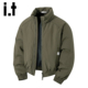 加厚短款 纯色棉袄Y 冬季 工装 izzue潮牌立领保暖夹克棉服男士 款