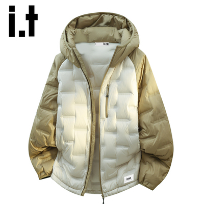 itizzue秋冬季防寒羽绒服男新款