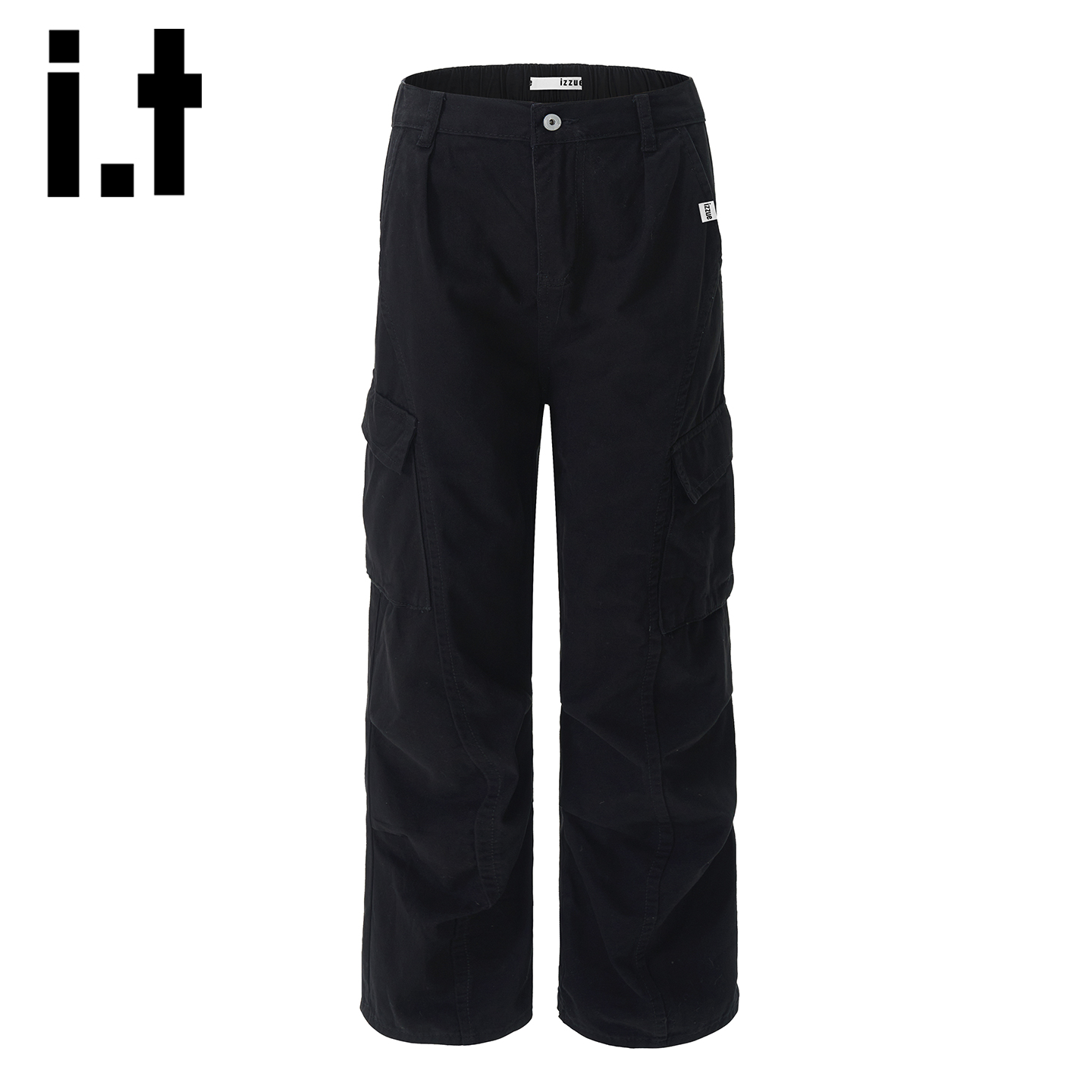 itizzue美式复古秋冬季休闲裤男