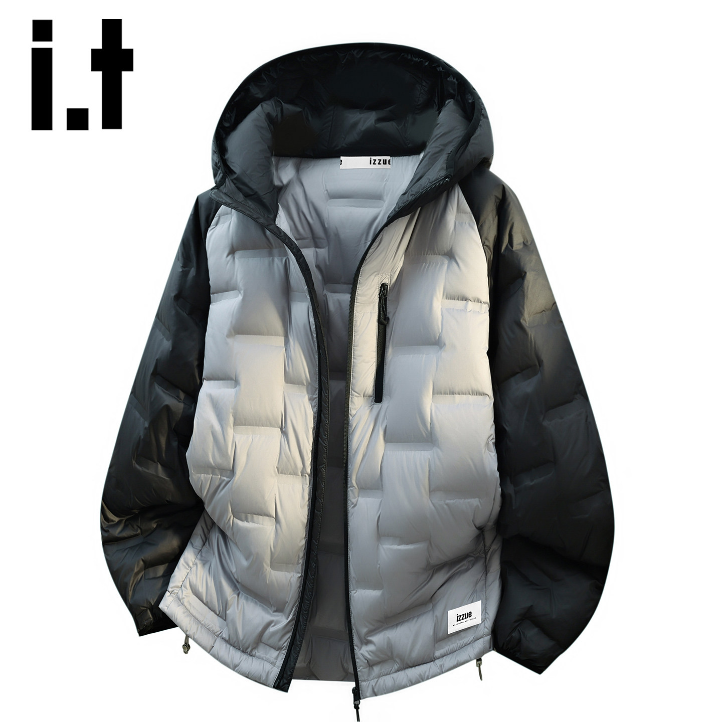 itizzue防寒羽绒服男秋冬季加厚