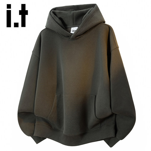 itizzue重磅连帽卫衣男2025秋季