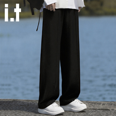 it裤子男潮流街头风休闲长裤