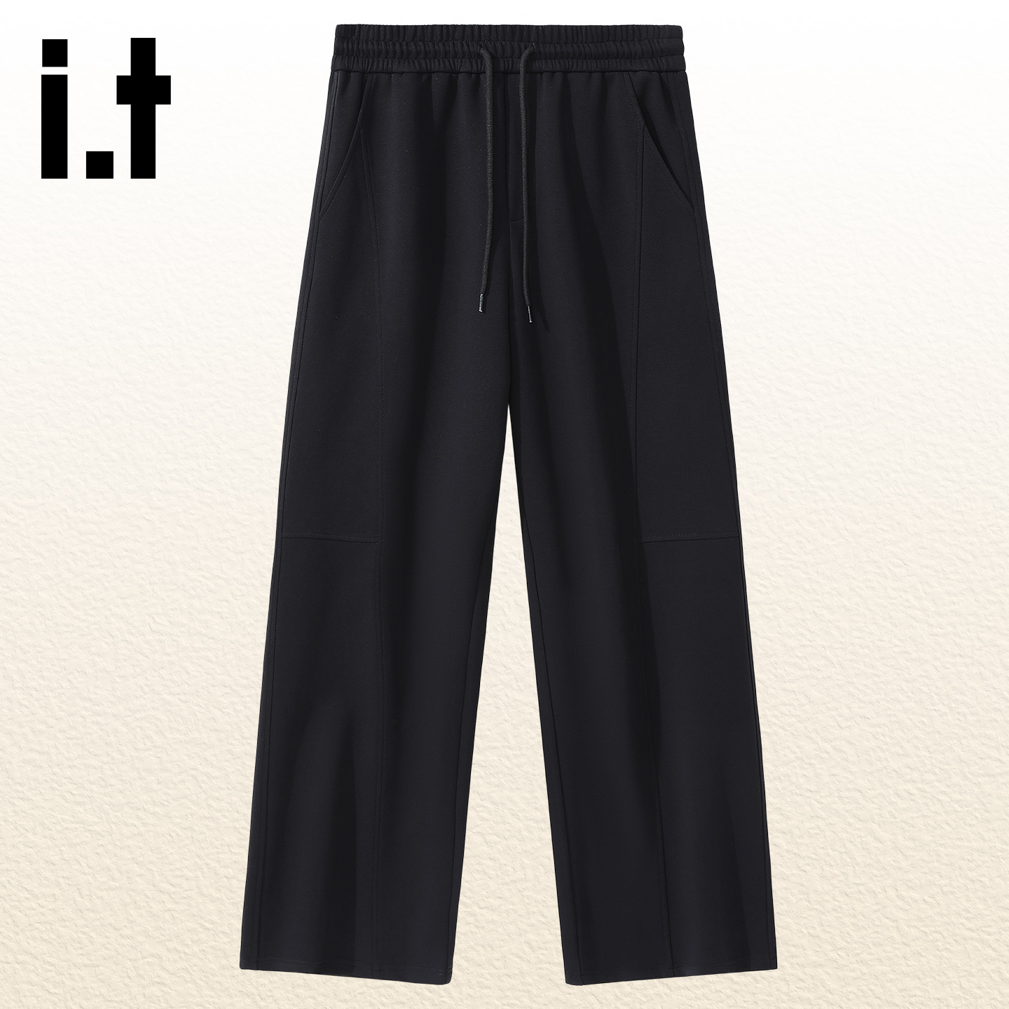 it izzue裤子男女款2026春秋季新款高级简约卫裤通勤跑步运动裤4P