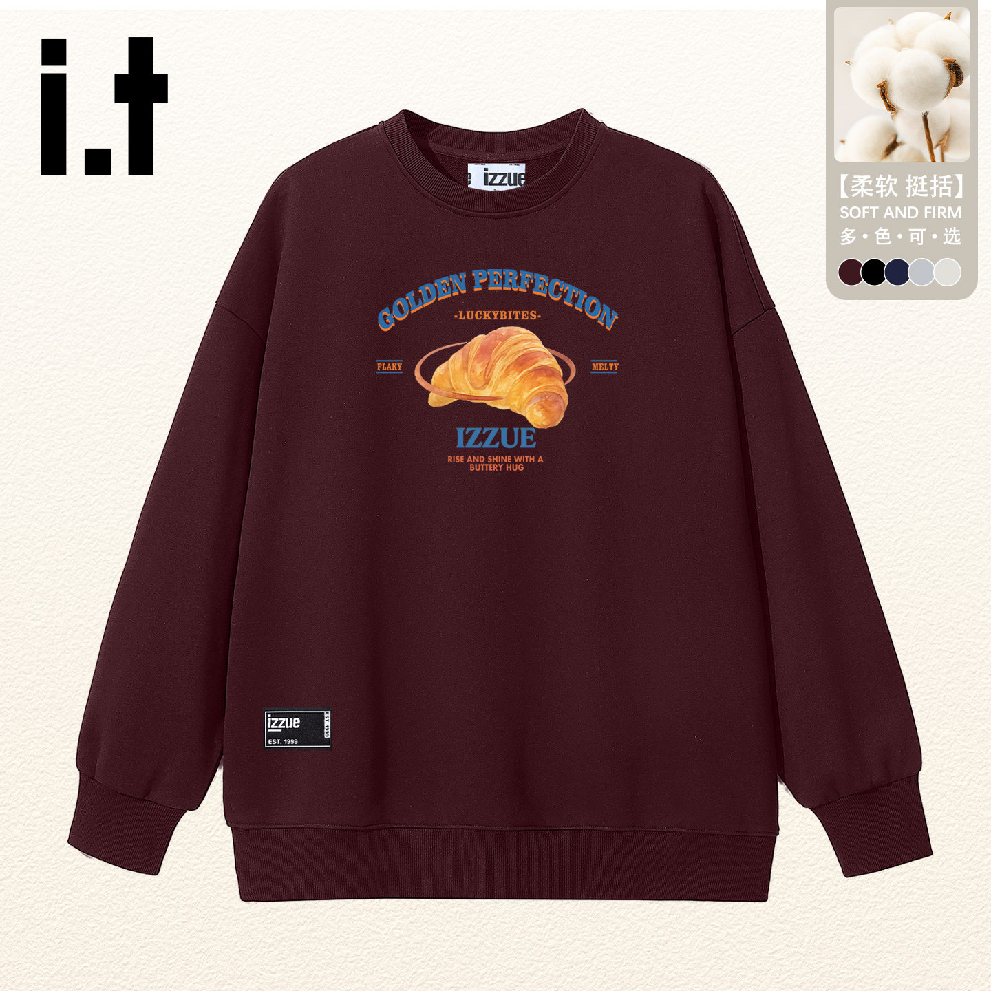 it卫衣男女款美式重磅上衣