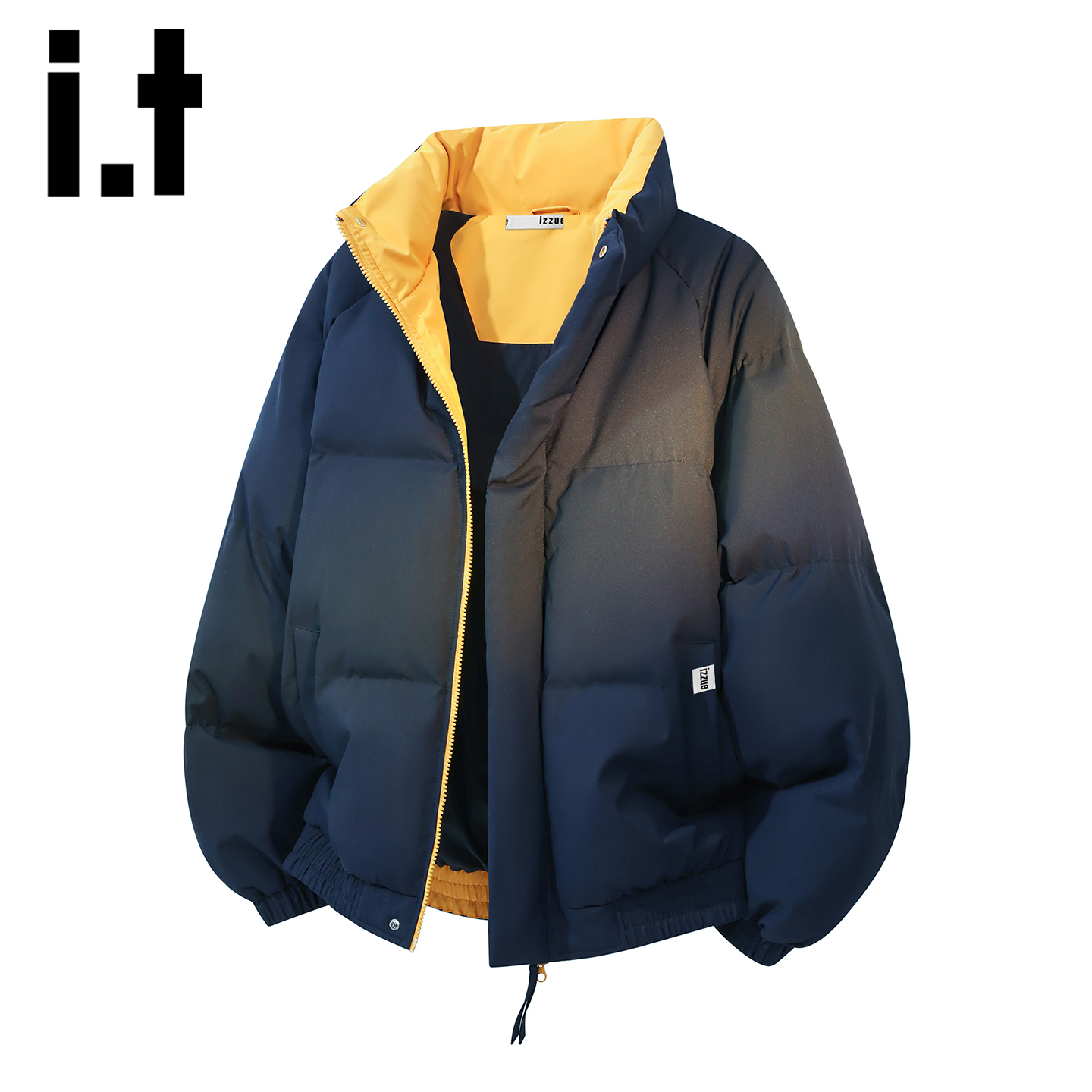 itizzue潮牌慵懒风保暖立领棉服