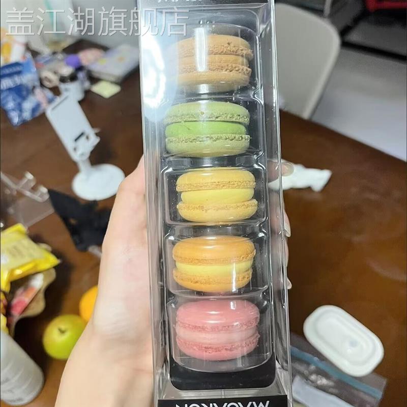 知是马卡龙5粒装夹心饼干超市正品甜点马卡龙甜点休闲零食