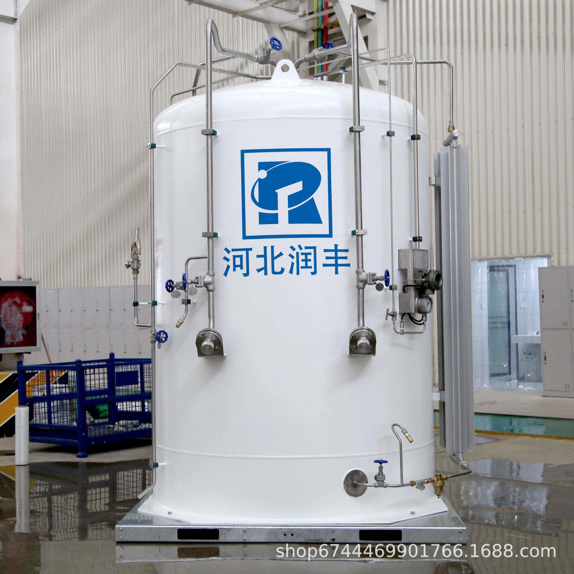 大存液氮储罐 型5立方液氩储2罐FLI厂家 0吨二氧化碳储气罐