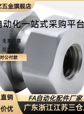 FJR3/4/5/6/8/10/12/14/16/18/20外六角浮动接头内螺纹型WHC31-M4
