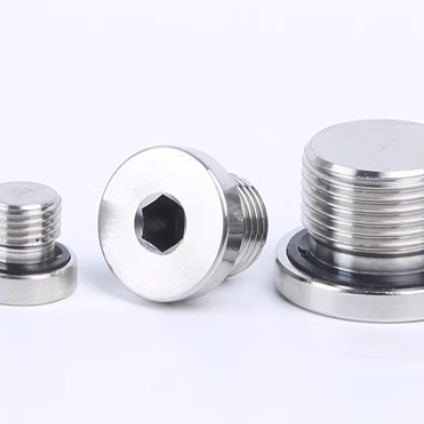 XUC01-8 XUC01-10 XUC01-12 XUC01-14/16密封塞SUS304+氟橡胶代替