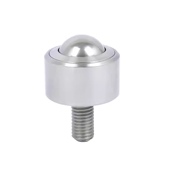 螺杆式 QDE31 19A钢制万向球 钢球滚轮