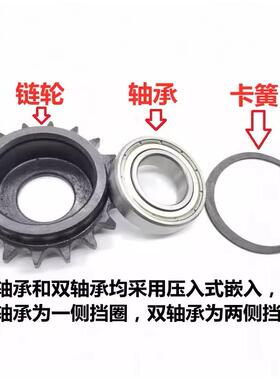 链轮惰轮VLS01/12-40-13/1517/19-d10/12/15/17 DRC4