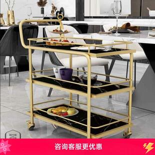 酒店推车餐车酒水车移动手推车餐厅小推车ktv传菜送餐车点心家用