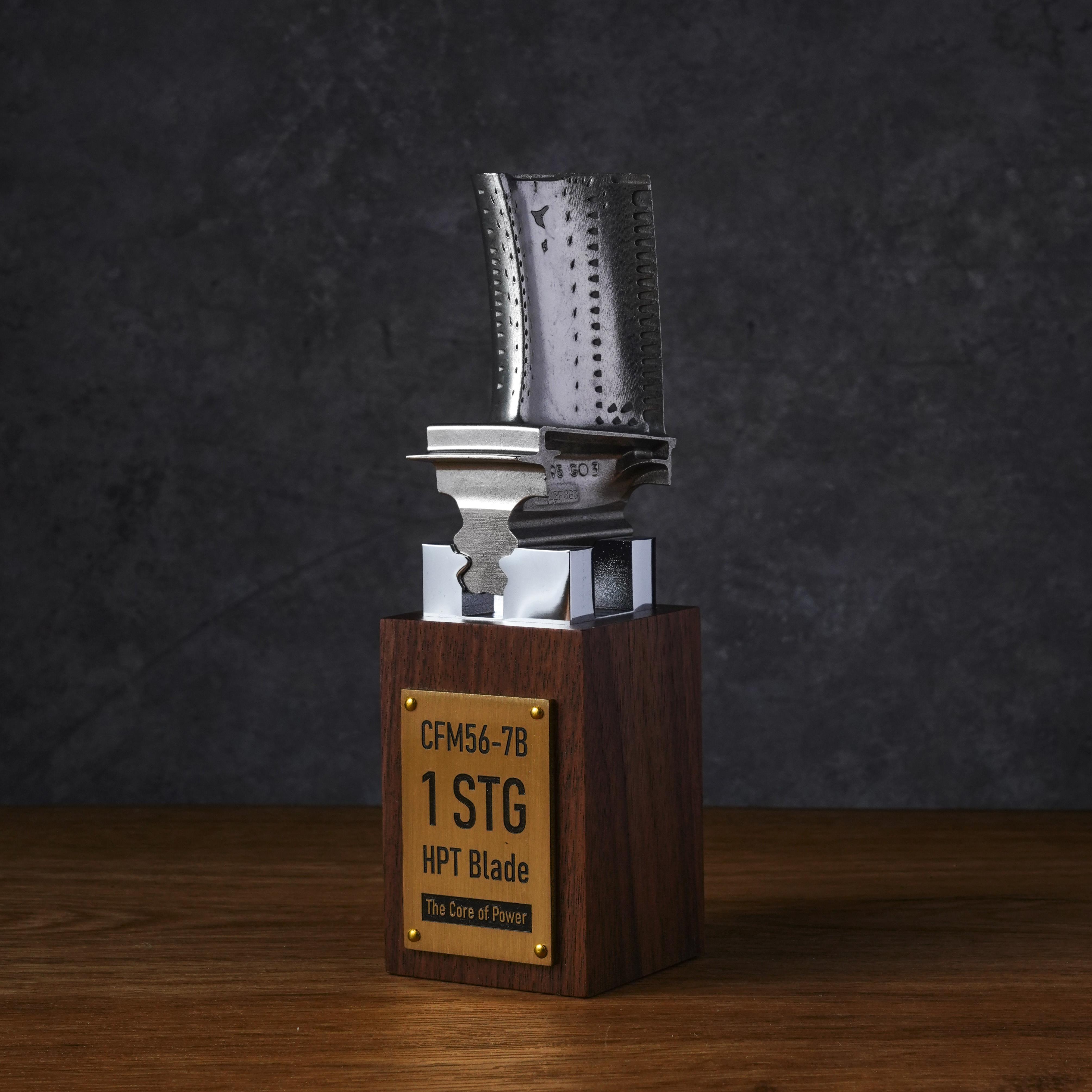 航空发动机1级高压涡轮叶片 桌面摆件 超硬核 飞驰航空 SDPAIR