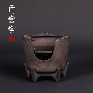 复古炭炉家用烧水煮茶铸铁炭炉酒精铁炉适用各种茶壶铁壶 日式