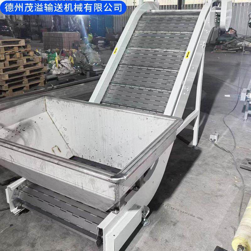 不锈钢炼板提升机定制食品生产流水线带挡板料斗式物料爬坡输送机,五金/工具,传动带,淘宝优惠券,粉丝福利购,淘宝优惠卷