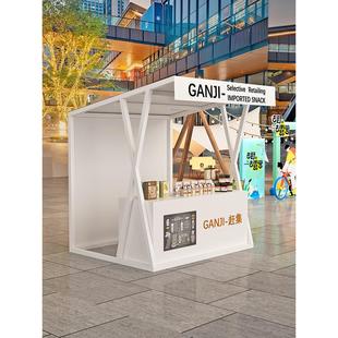 网红摆摊架市集夜市街景活动摊位棚架商场美食街花车小吃车摆摊架