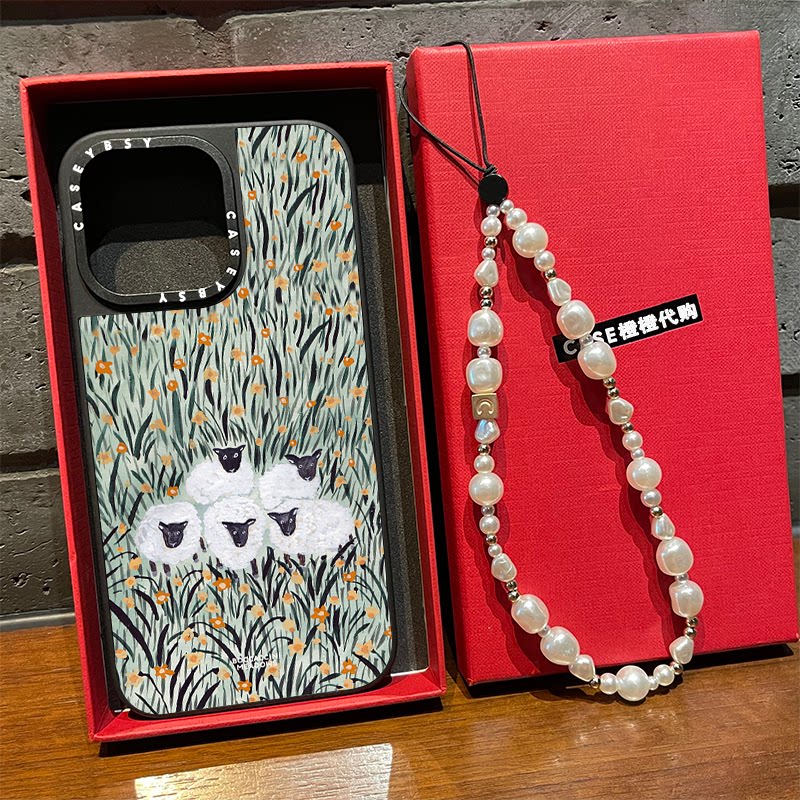 C家MagSafe磁吸联名Boccaccini Meadows宇宙星球适用苹果17promax手机壳iphone16pro亚克力15全包14镜面13/12