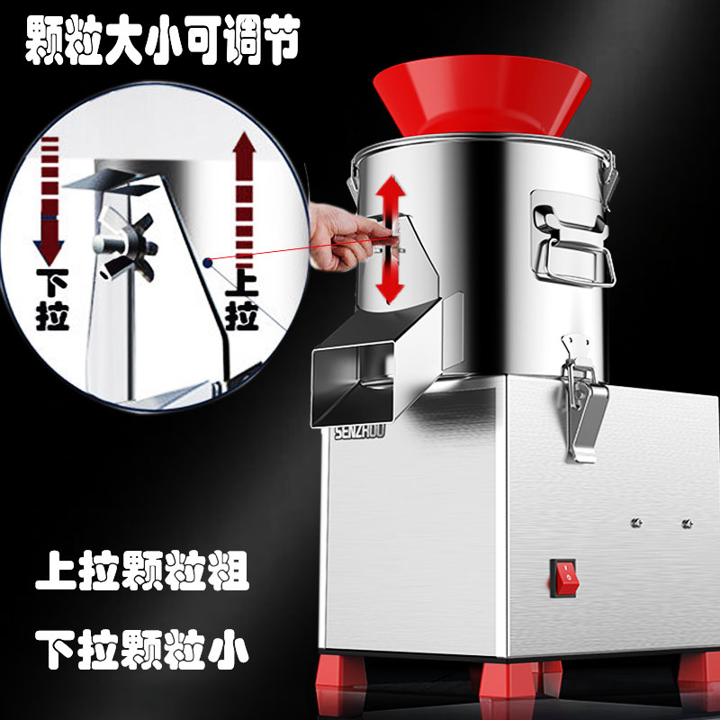 绞菜机绞肉机商用碎菜机不锈钢电动切菜机搅菜机剁菜机刹菜机