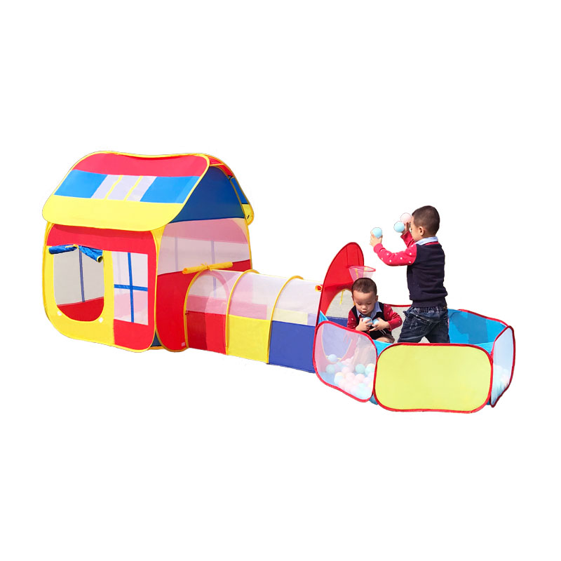 儿童帐篷室内玩具游戏屋便携超大房子三件套海洋球池户外宝宝礼物