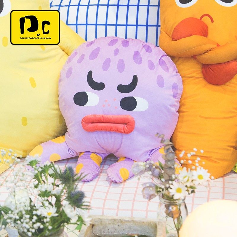 捕梦岛海洋可爱卡通个性可爱抱枕被子秋冬毛毯两用办公室抱枕毯,居家布艺,抱枕被,淘宝优惠券,粉丝福利购,淘宝优惠卷