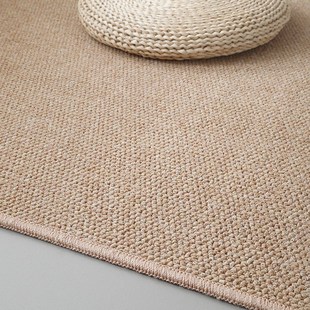 纯色仿剑麻地垫茶室可裁剪客厅2024新款卧室床边飘窗猫抓板地垫子