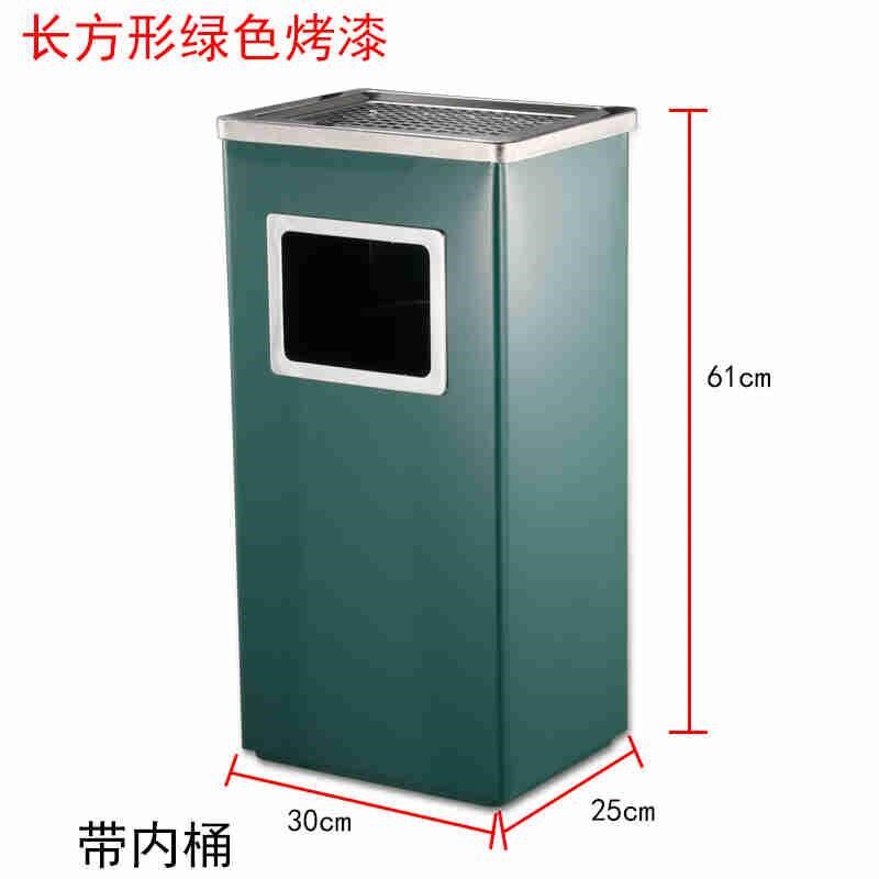 不锈钢圆形垃圾桶酒店环卫大堂立式室外烟灰缸宾馆电梯口户外豪华