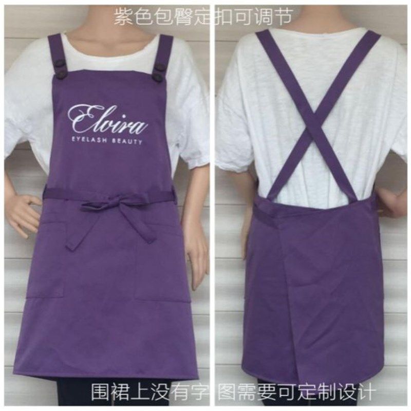 包臀个性定扣背带调节男女工作围裙 美甲化妆多口袋围裙定制,家庭/个人清洁工具,围裙,淘宝优惠券,粉丝福利购,淘宝优惠卷