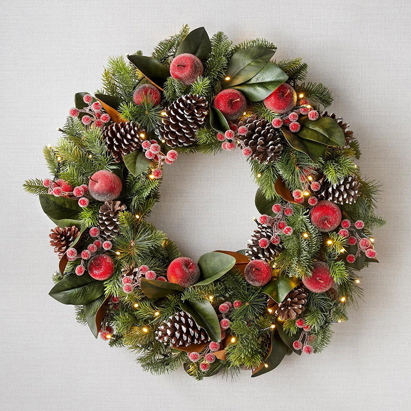 圣诞花环门挂50cm藤圈新款装饰藤条1.8米圣诞节装饰品圣诞树摆件,节庆用品/礼品,圣诞装饰品,淘宝优惠券,粉丝福利购,淘宝优惠卷