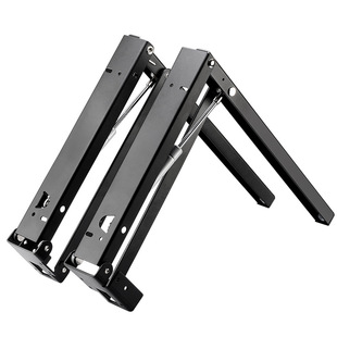 缓冲折叠凳下翻柜换鞋凳折叠椅玄关挂墙入户家用隐藏支架五金配件