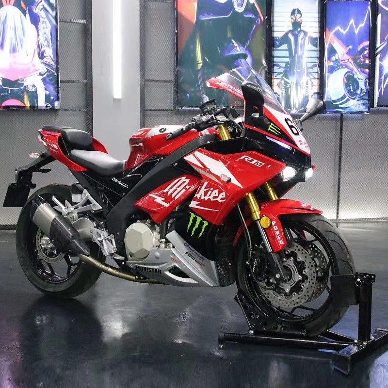 R1M宝雕摩托车跑车国四电喷燃油机车G重型双缸水冷公路趴赛可上牌