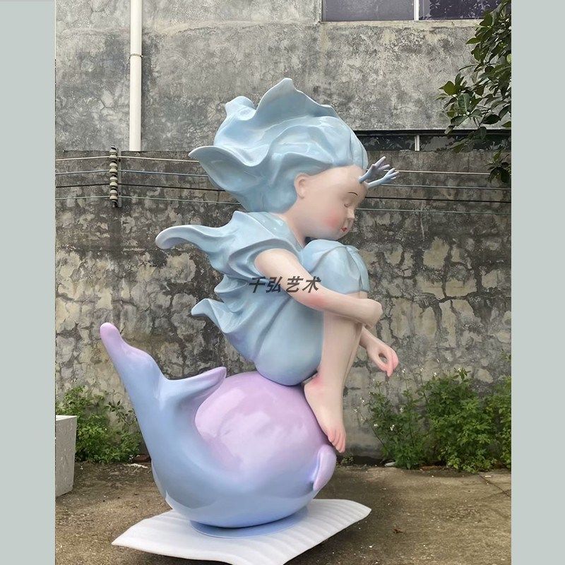 玻璃钢主题IP形象吉祥大型卡通人物雕塑商场门店美陈公仔摆件,家居饰品,落地摆件,淘宝优惠券,粉丝福利购,淘宝优惠卷