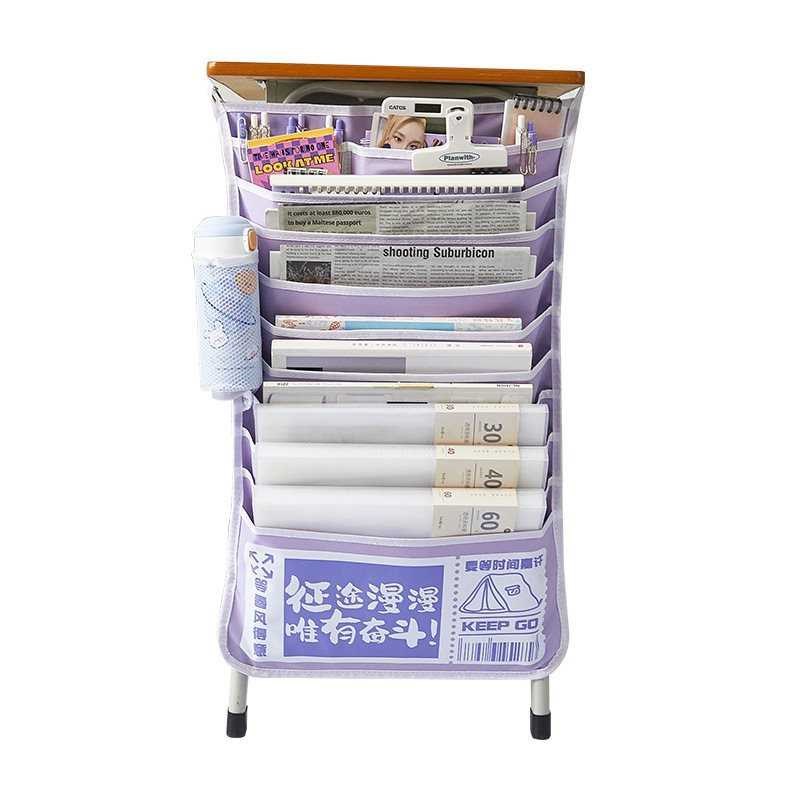 [折扣价】11层保持自律挂书袋课桌神器大容量课桌收纳袋书桌侧挂