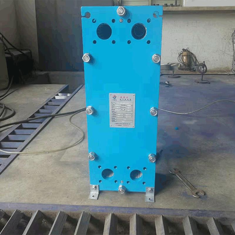 海水养殖用板式换热器海水淡水恒温水冷板ta-1钛材冷却冷凝器厂家