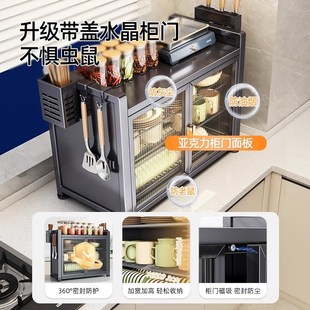 加大碗柜碗盘沥水置物架厨房家用台面多功能放碗碟餐具碗筷收纳盒