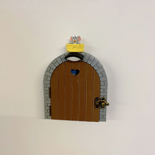 杰瑞的门开关贴保护套卡通开关装饰遮丑墙贴插座遮挡面板孔洞盖板